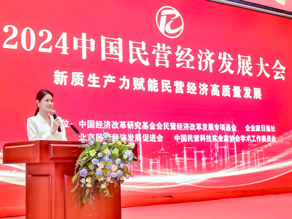 【荣耀时刻】网鹏科技CEO苏宇鹏出席【2024中国民营经济发展大会】斩获殊荣